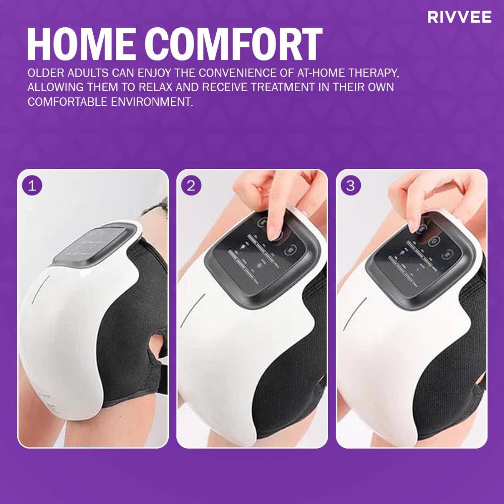 RIVVEE  The #1 Infrared Wireless Knee Massenger