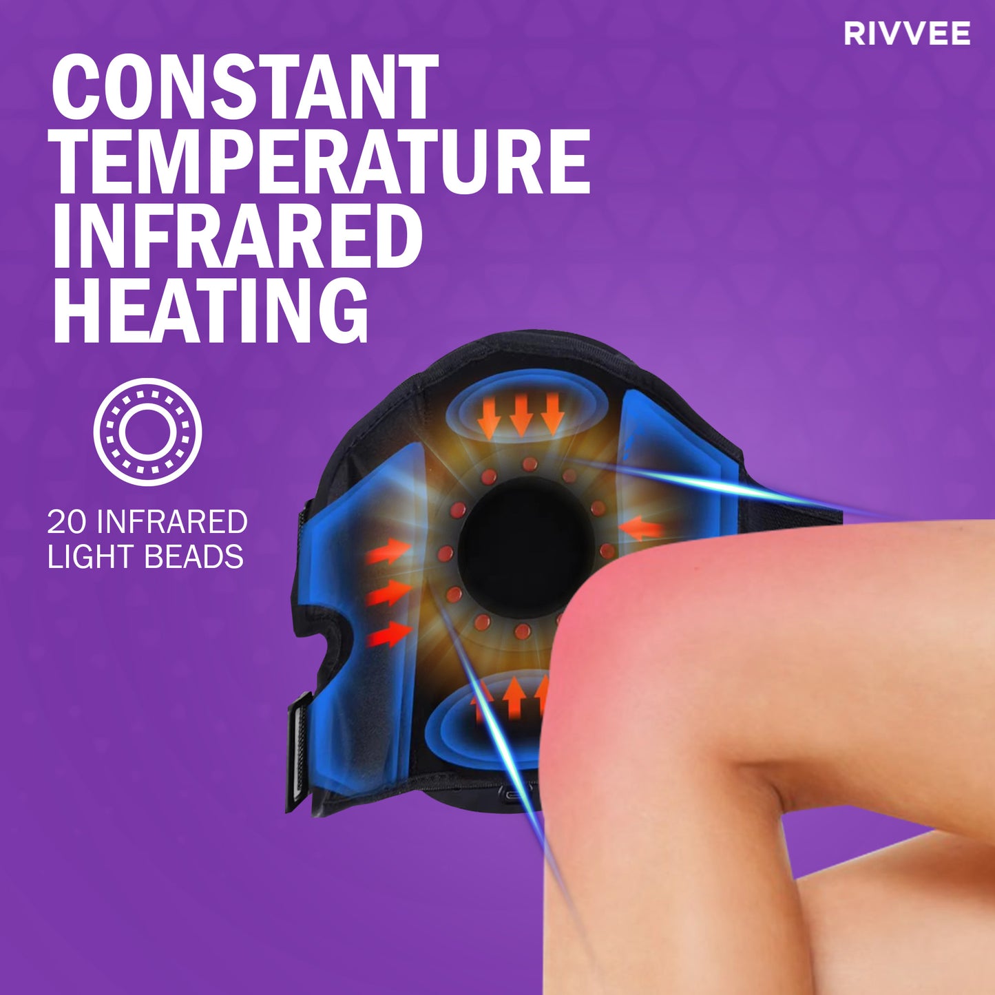 RIVVEE  The #1 Infrared Wireless Knee Massenger